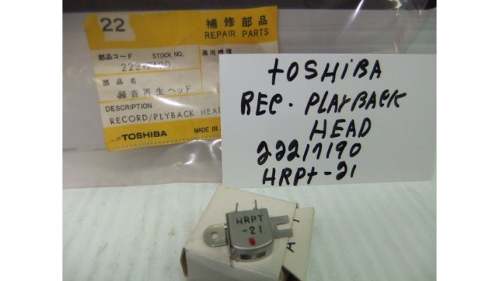 Toshiba  22217190 rec playback head .